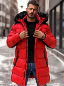 New Herren Winterjacke O/M800Z Herren Steppjacken | Winterjacken