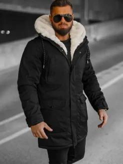 Hot Herren Winterjacke JS/5M120/392Z Herren Parkas | Winterjacken