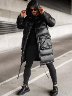 Outlet Herren Winterjacke O/M3205Z Herren Steppjacken | Jacken