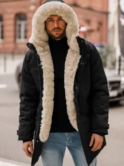 Fashion Herren Winterjacke JS/22M316/392Z Herren Parkas | Winterjacken