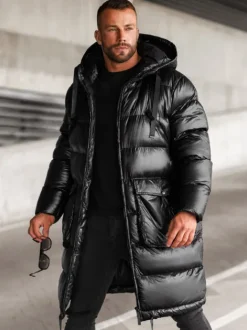 Outlet Herren Winterjacke O/M3205Z Herren Steppjacken | Jacken
