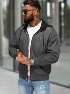 Best Herren Zweiseitige Jacke JS/16M9207/392 Herren Übergangsjacken | Jacken