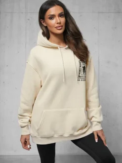 Discount Kapuzenpullover O/SWE23017Z Damen Sweatshirts Mit Print