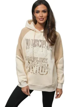 Fashion Kapuzenpullover O/SWE23037Z Damen Sweatshirts Mit Print