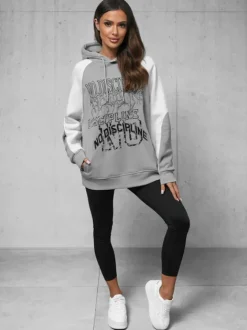 Sale Kapuzenpullover O/SWE23037Z Damen Sweatshirts Mit Print