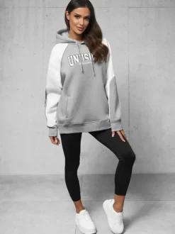Fashion Kapuzenpullover O/SWE23027 Damen Sweatshirts Mit Print