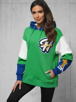 New Kapuzenpullover O/SWE23036Z Damen Sweatshirts Mit Print