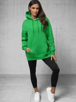 New Kapuzenpullover O/SWE23017Z Damen Sweatshirts Mit Print