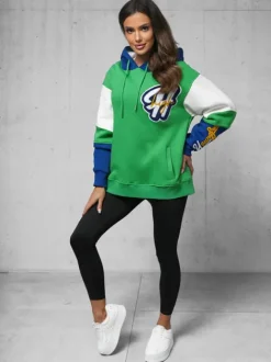 New Kapuzenpullover O/SWE23036Z Damen Sweatshirts Mit Print