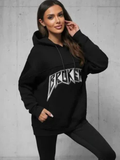 Hot Kapuzenpullover O/SWE23019Z Damen Sweatshirts Mit Print