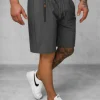 Sale Sportshorts für Herren Anthrazit JS/12K1803/5 Herren Sportshorts
