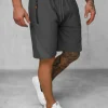 Sale Sportshorts für Herren Anthrazit JS/12K1800/5 Herren Sportshorts