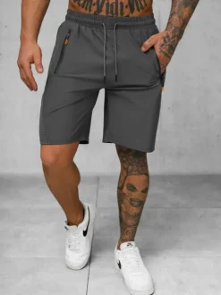 Sale Sportshorts für Herren Anthrazit JS/12K1803/5 Herren Sportshorts