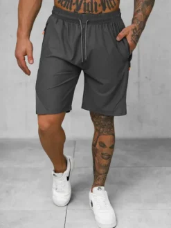 Sale Sportshorts für Herren Anthrazit JS/12K1800/5 Herren Sportshorts