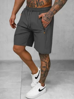 Sale Sportshorts für Herren Anthrazit JS/12K1803/5 Herren Sportshorts