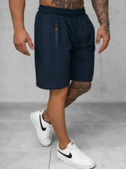 Outlet Sportshorts für Herren Dunkelblau JS/12K1803/25 Herren Sportshorts
