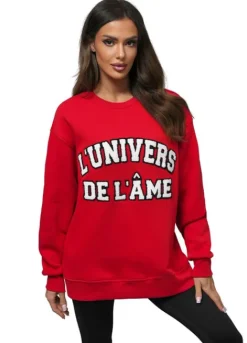 Clearance Sweatshirt O/SWE23055 Damen Sweatshirts Mit Print
