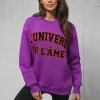 Hot Sweatshirt O/SWE23055 Damen Sweatshirts Mit Print
