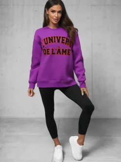 Hot Sweatshirt O/SWE23055 Damen Sweatshirts Mit Print
