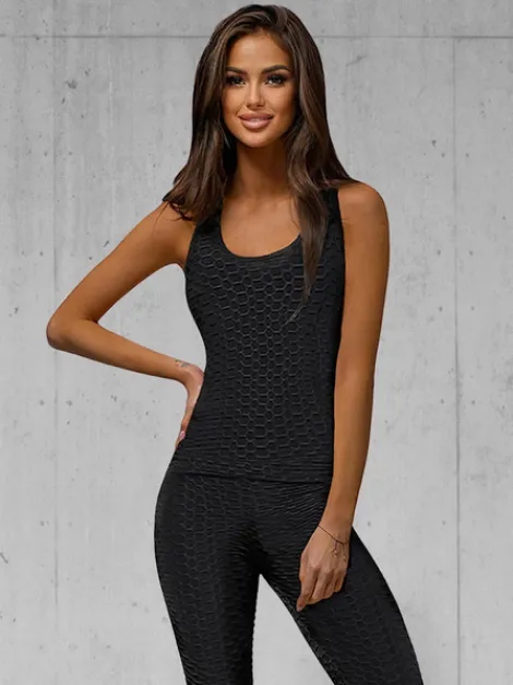 Fashion Zweiteiliges Trainingsanzug-Set JS/YW88037/1Z Damen Fitness | Fitnessanzüge Ohne Motiv