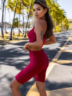 New Zweiteiliges Trainingsanzug-Set O/22754Z Damen Fitness | Fitnessanzüge Ohne Motiv