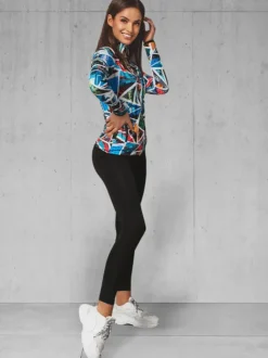 Clearance Zweiteiliges Trainingsanzug-Set O/22095Z Damen Fitness | Fitnessanzüge Mit Motiv