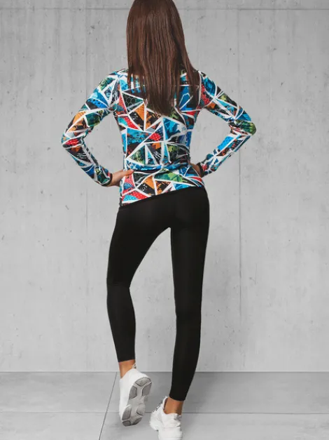 Clearance Zweiteiliges Trainingsanzug-Set O/22095Z Damen Fitness | Fitnessanzüge Mit Motiv