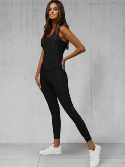 Fashion Zweiteiliges Trainingsanzug-Set JS/YW88037/1Z Damen Fitness | Fitnessanzüge Ohne Motiv