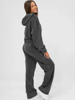 New Zweiteiliges Trainingsanzug-Set JS/M60051AB Damen Trainingsanzüge Mit Reißverschluss | Trainingsanzüge Mit Kapuze