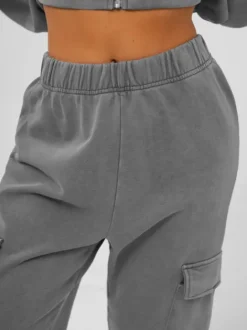 Best Zweiteiliges Trainingsanzug-Set Anthrazit JS/M60051AB Damen Trainingsanzüge Mit Reißverschluss | Trainingsanzüge Mit Kapuze